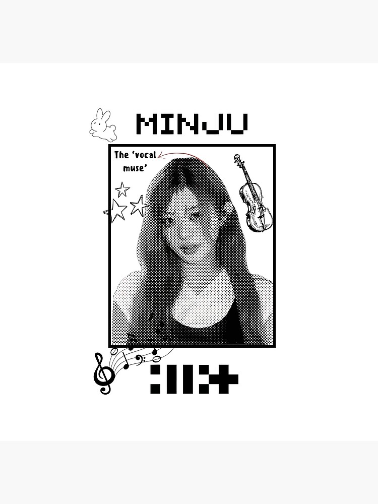 ILLIT Minju Hot Design Throw Pillow - Image 2