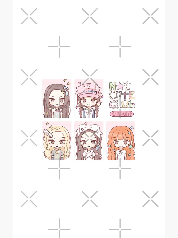 ILLIT Not Cute Anymore Club Shower Curtain - Image 2