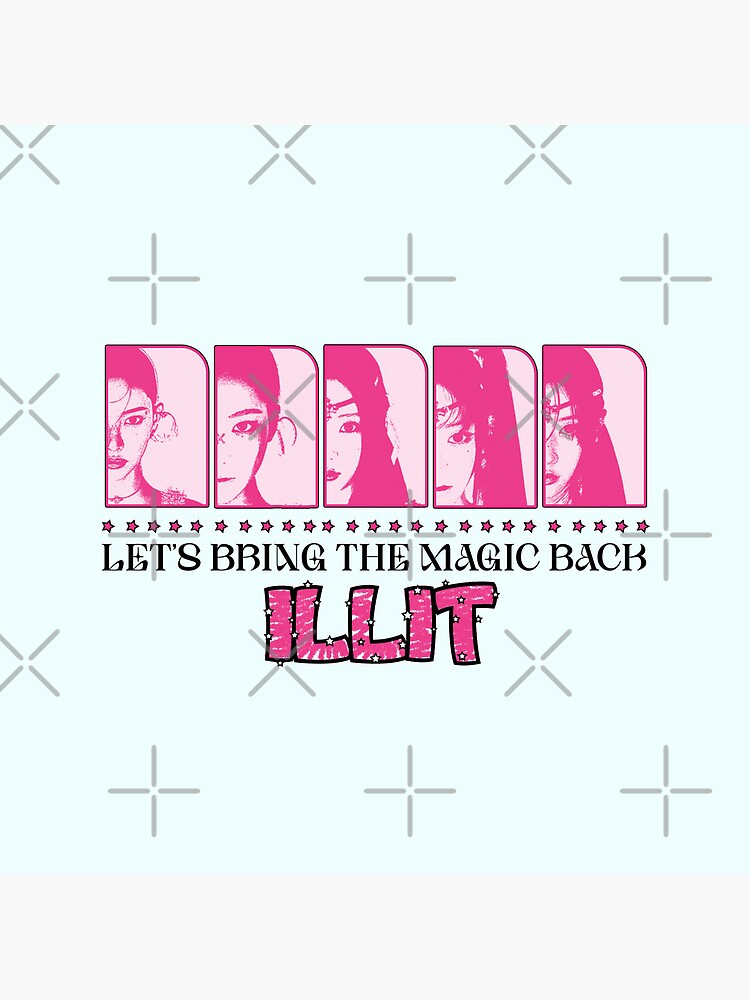 ILLIT Magical Girls Kpop Inspired Tapestry - Image 2