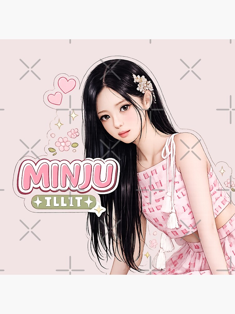 Minju Of Ilit Kpop Tapestry - Image 2
