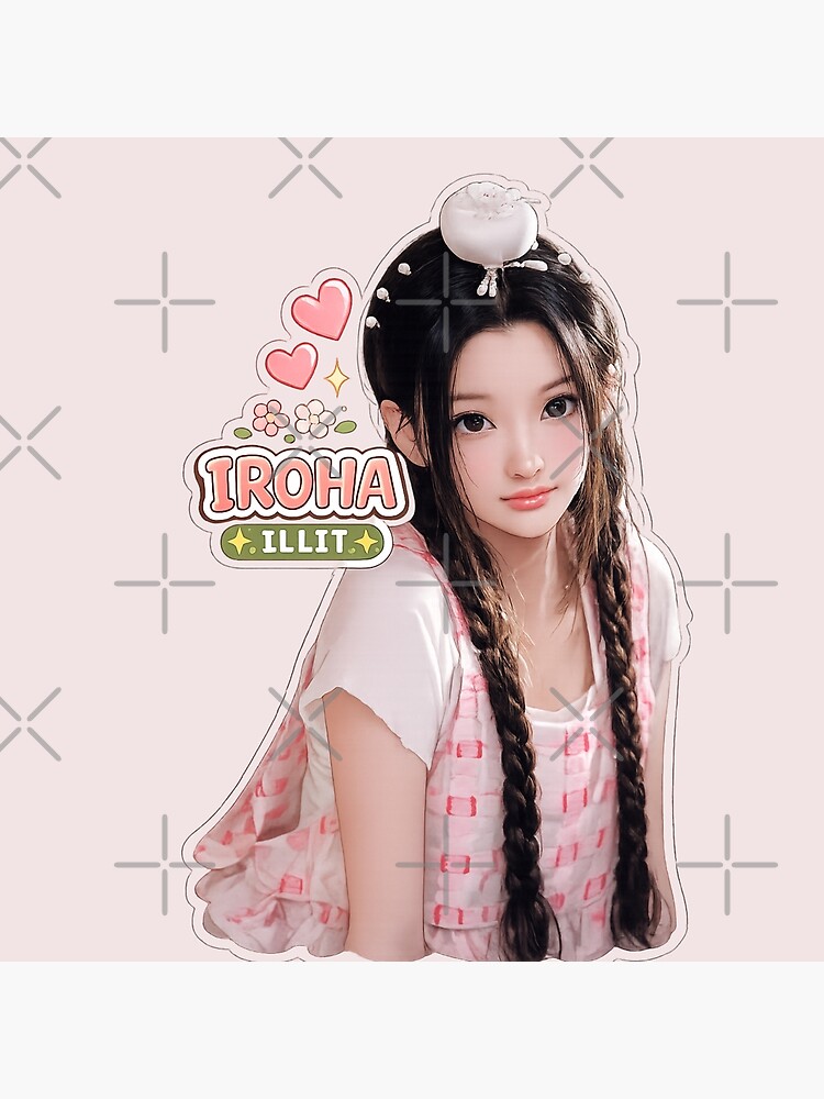 Iroha Of ILLIT Kpop Tapestry - Image 2