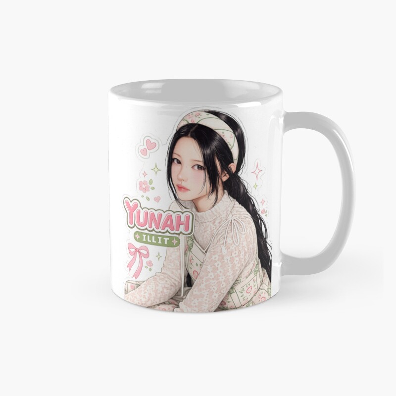 Yunah Of ILLIT Kpop Mug