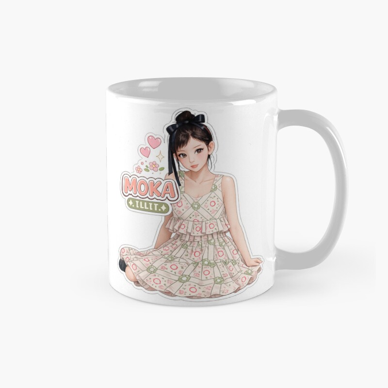 Moka Of ILLIT Kpop Mug