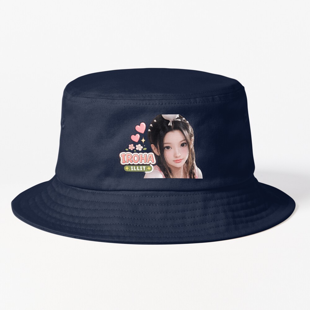 Iroha Of ILLIT Kpop Bucket Hat