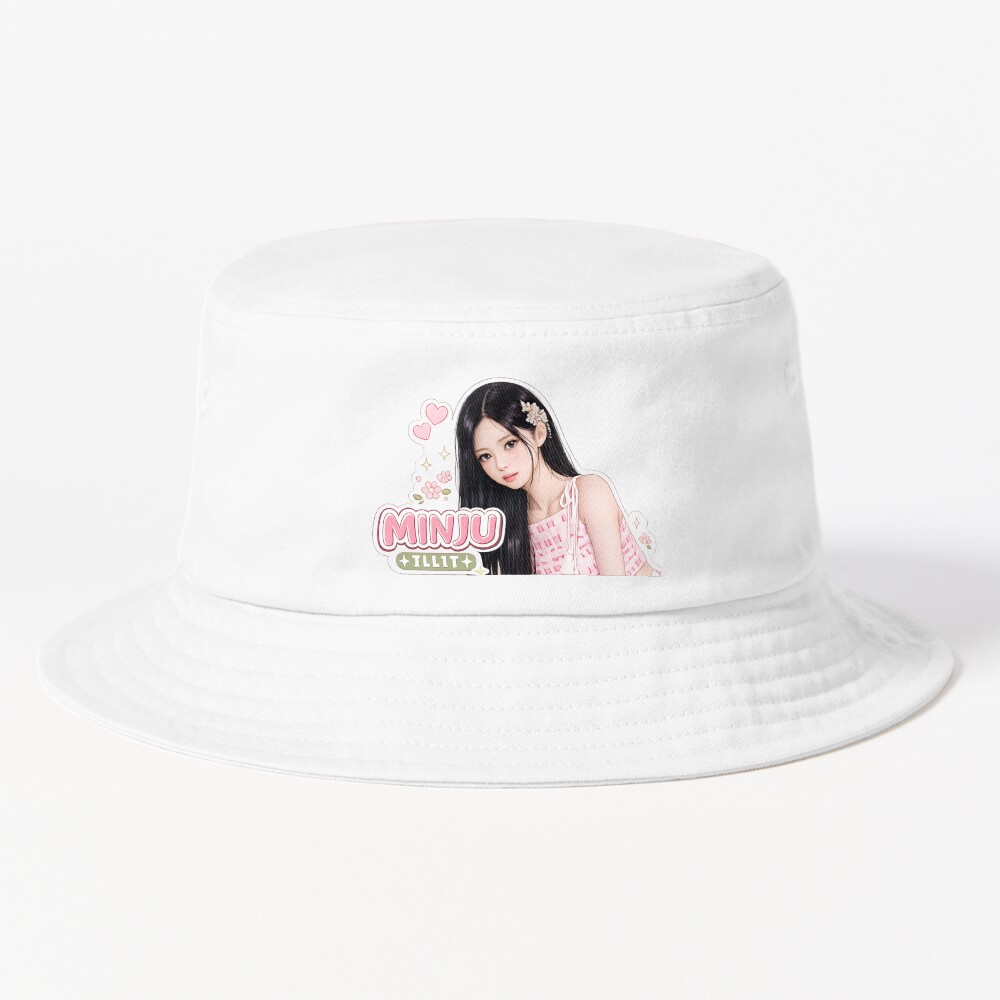 Minju Of ILLIT Kpop Bucket Hat