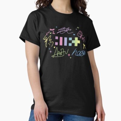 ILLIT Signed Logo Hot T-shirt