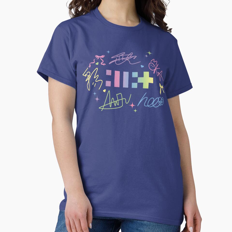 ILLIT Signed Logo Hot T-shirt - Image 4