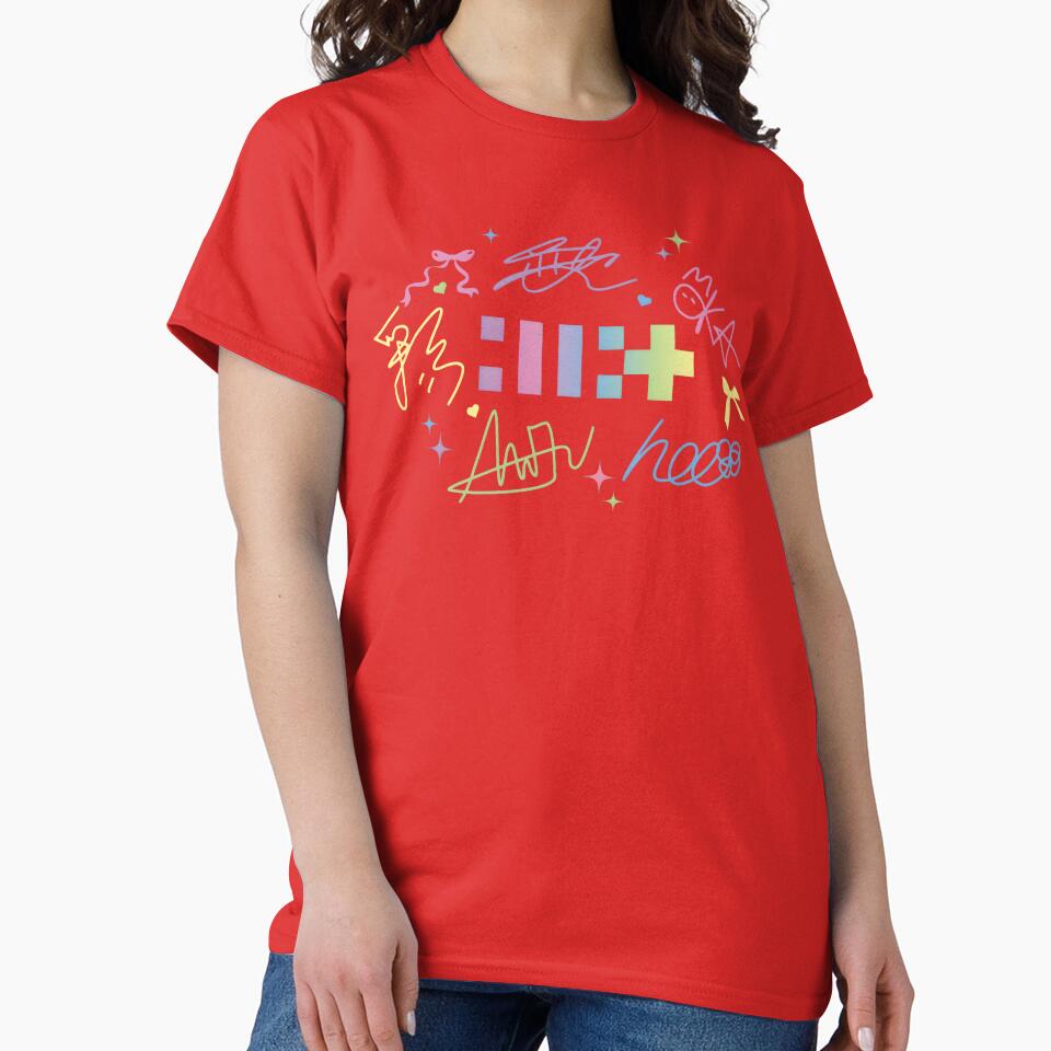 ILLIT Signed Logo Hot T-shirt - Image 5