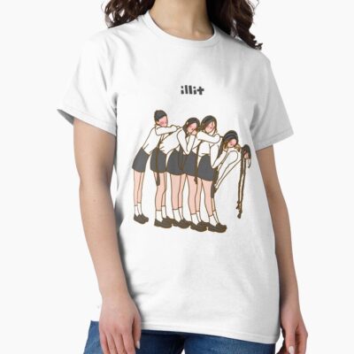 ILLIT Kpop Art Hot T-shirt