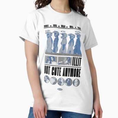 ILLIT Kpop Girl Group Inspired Design T-shirt
