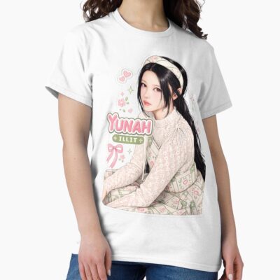 Yunah Of ILLIT Kpop T-shirt