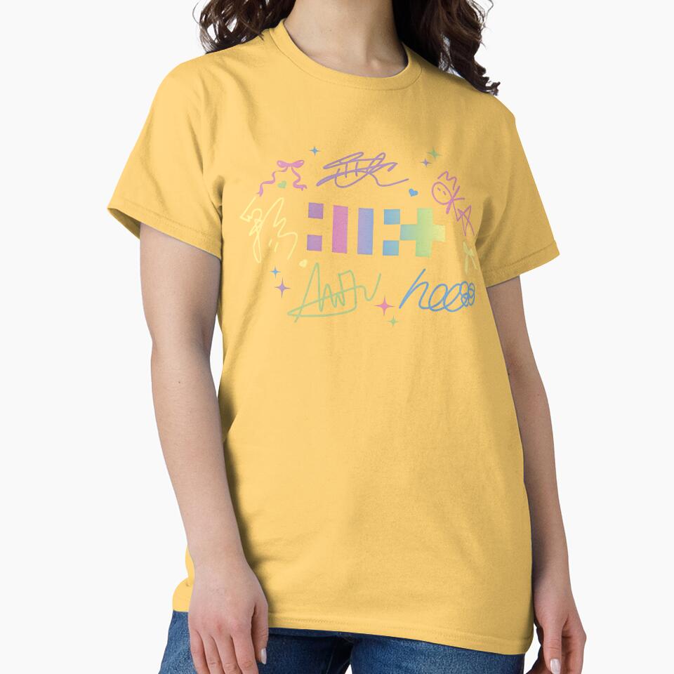ILLIT Signed Logo Hot T-shirt - Image 6