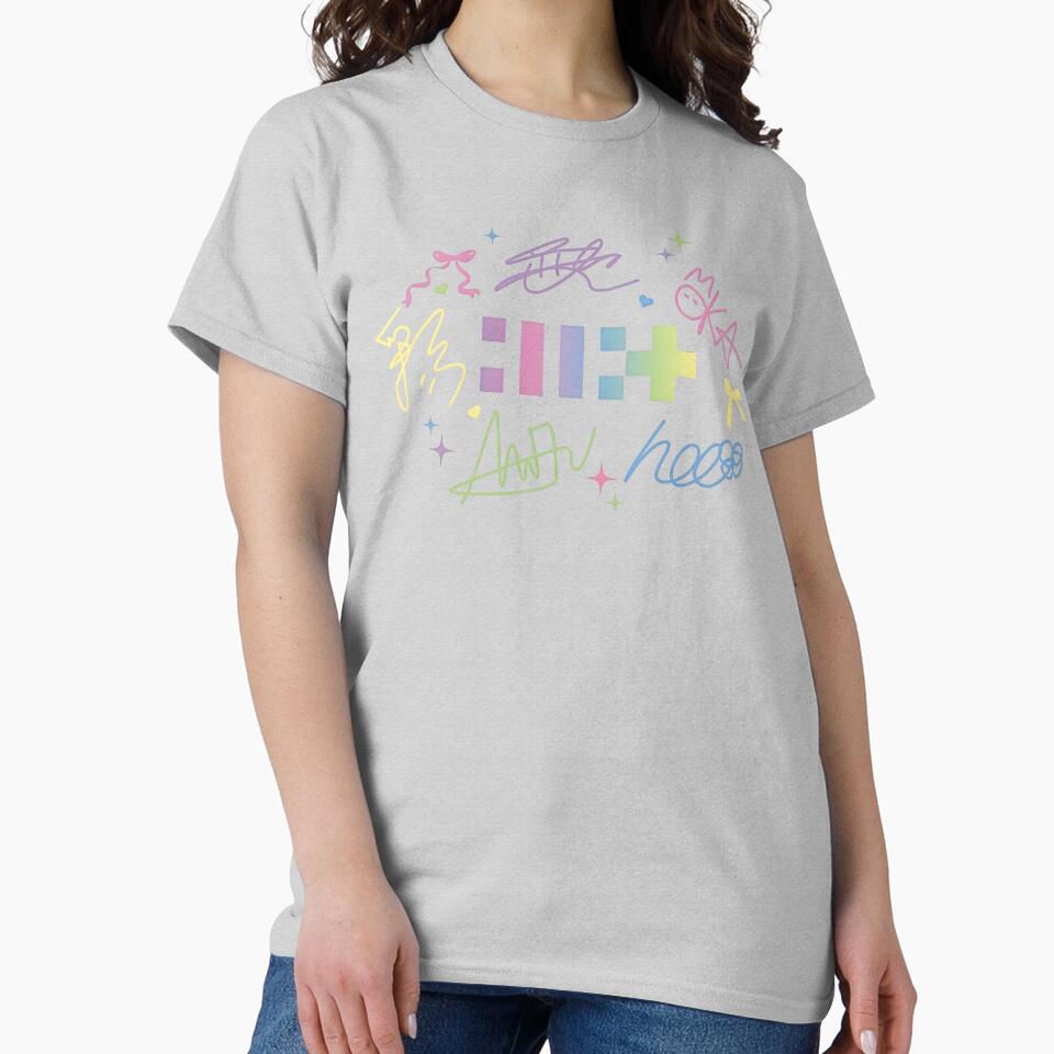 ILLIT Signed Logo Hot T-shirt - Image 3