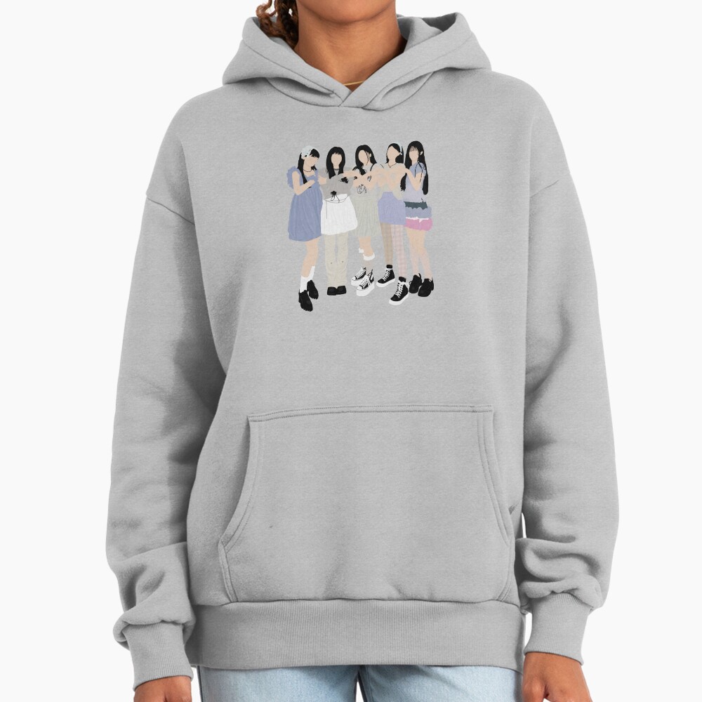 ILLIT Magnetic Minimalist Kpop Hoodie - Image 4