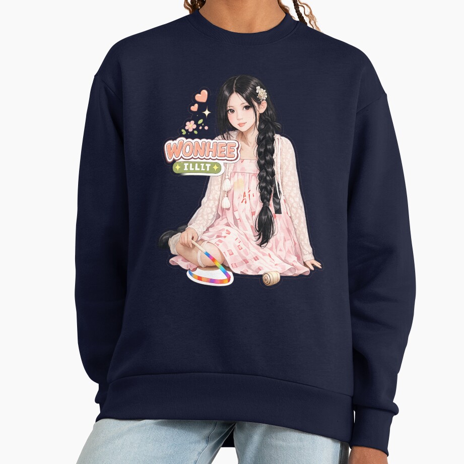 Wonhee Of ILLIT Kpop Sweatshirt - Image 5