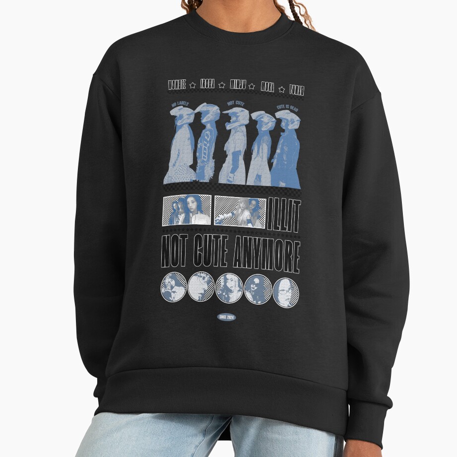 ILLIT Kpop Girl Group Inspired Design Sweatshirt - Image 2
