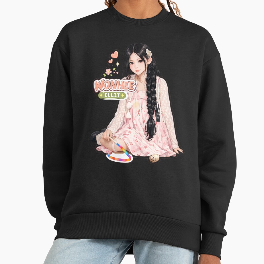 Wonhee Of ILLIT Kpop Sweatshirt - Image 2
