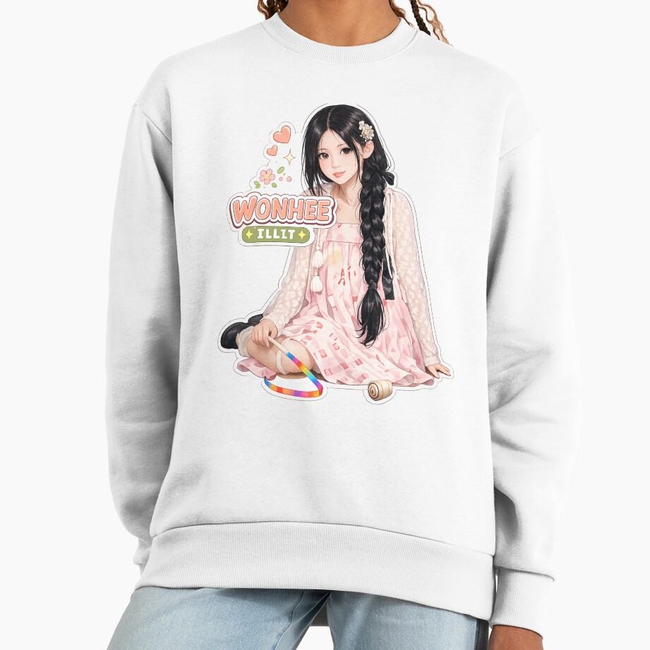 Wonhee Of ILLIT Kpop Sweatshirt