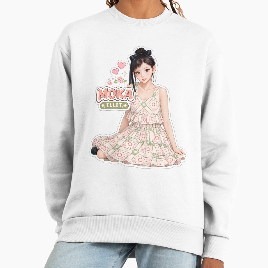 Moka Of ILLIT Kpop Sweatshirt