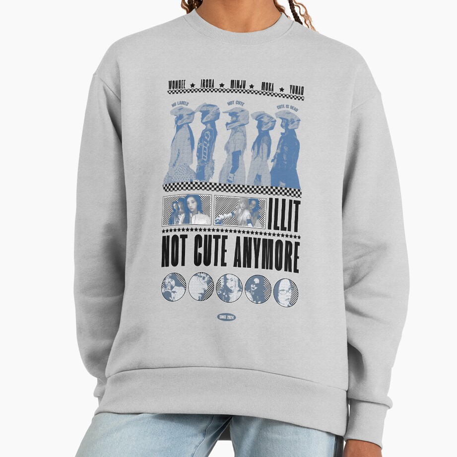 ILLIT Kpop Girl Group Inspired Design Sweatshirt - Image 4