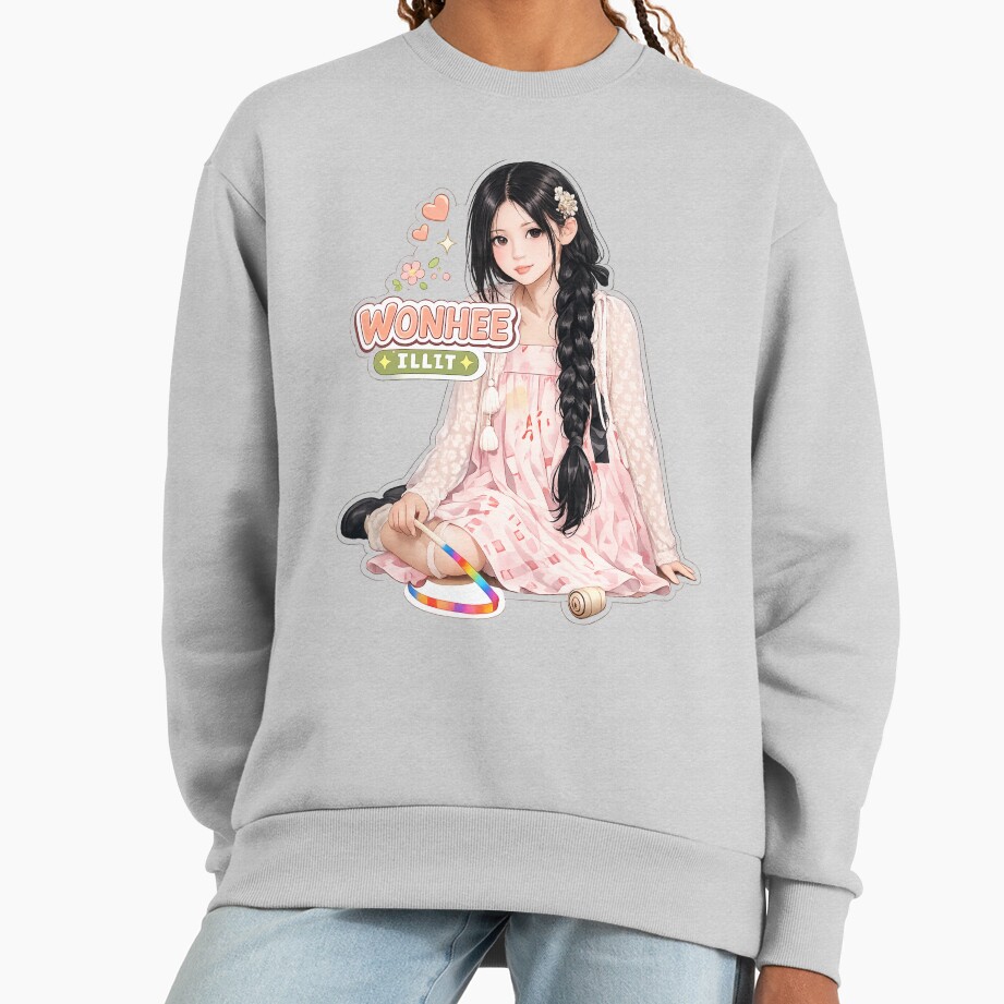 Wonhee Of ILLIT Kpop Sweatshirt - Image 4