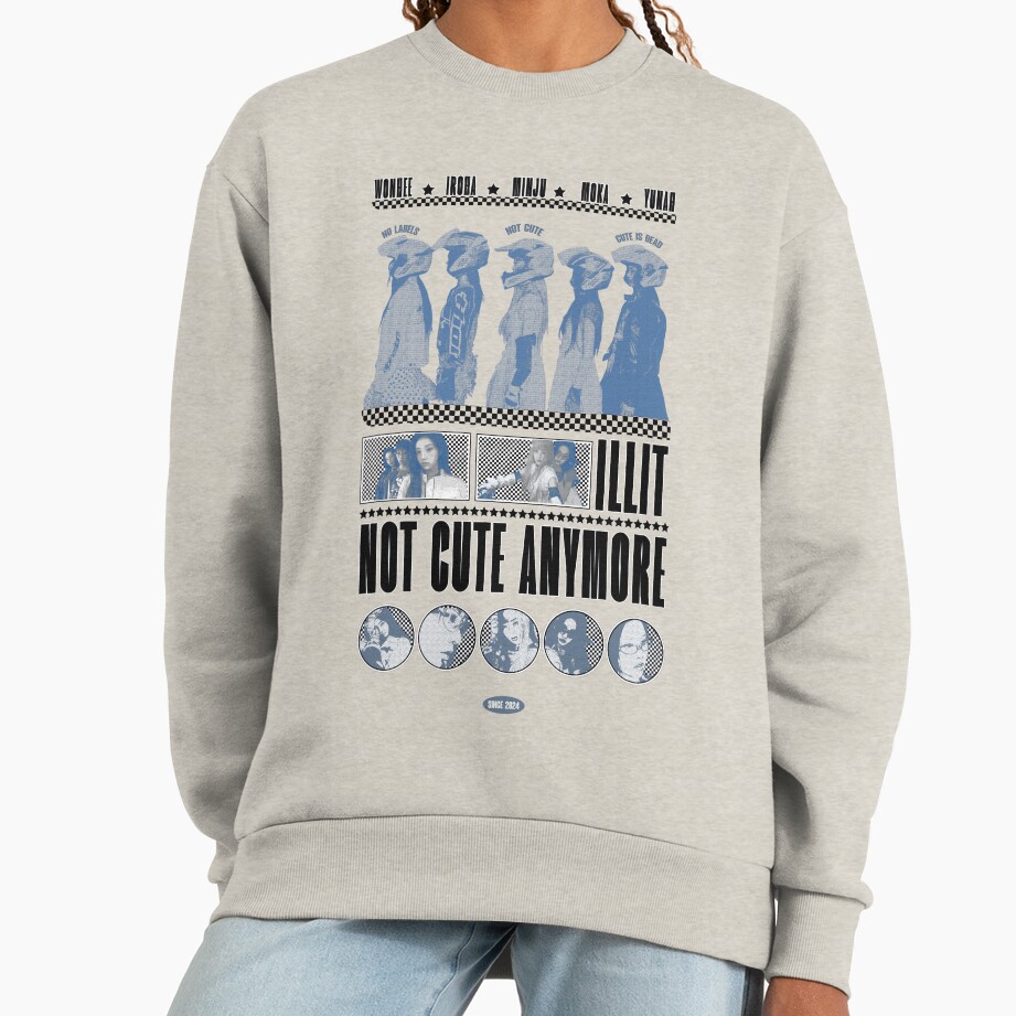ILLIT Kpop Girl Group Inspired Design Sweatshirt - Image 3