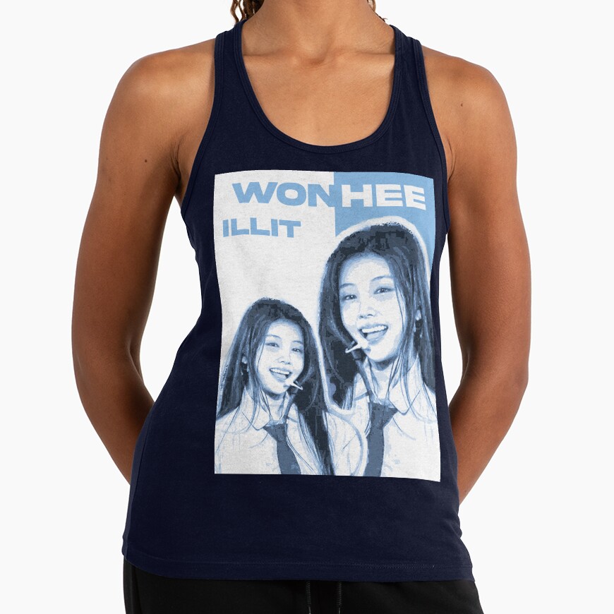 Wonhee ILLIT Hot Design Tank Top - Image 5