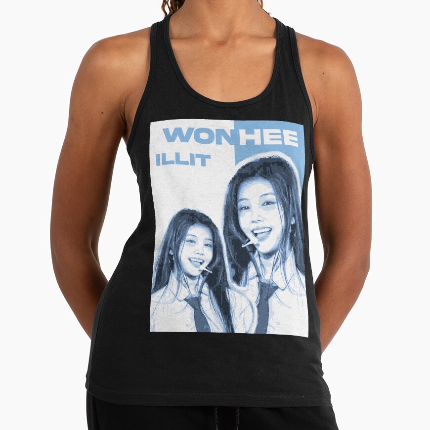 Wonhee ILLIT Hot Design Tank Top - Image 2