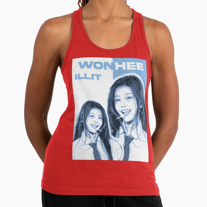 Wonhee ILLIT Hot Design Tank Top - Image 4