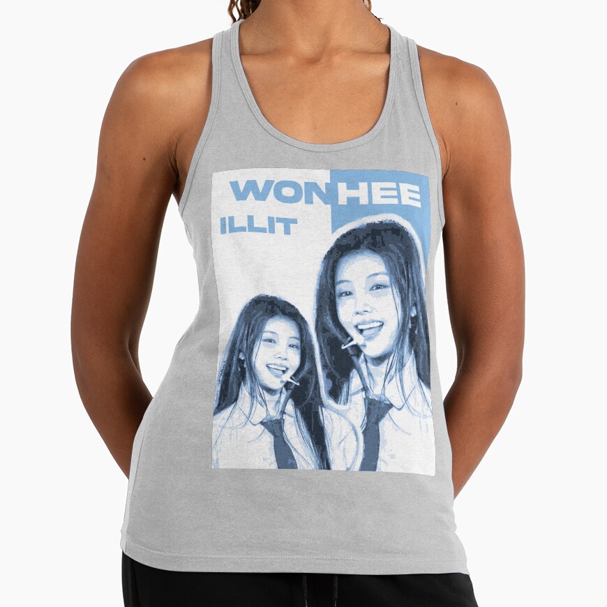 Wonhee ILLIT Hot Design Tank Top - Image 3