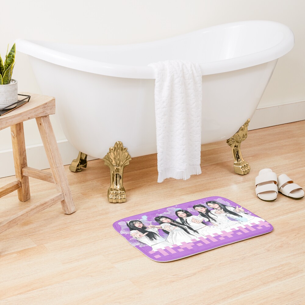 ILLIT By Hola K Pop Bath Mat - Image 2