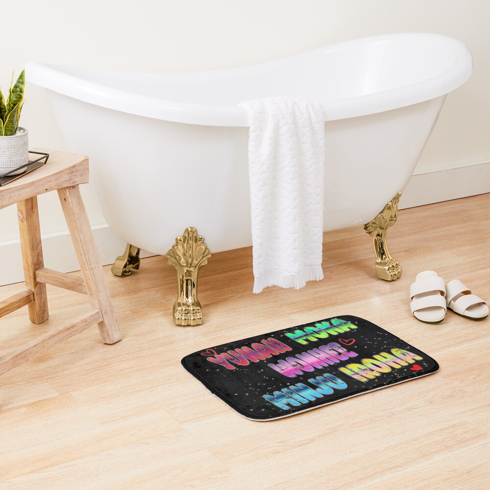 ILLIT Members Name Design Bath Mat - Image 2