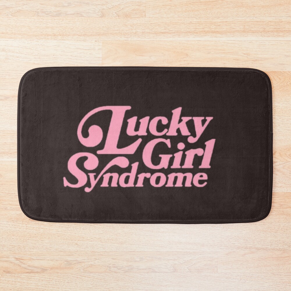 Lucky Girl Syndrome ILLIT Bath Mat
