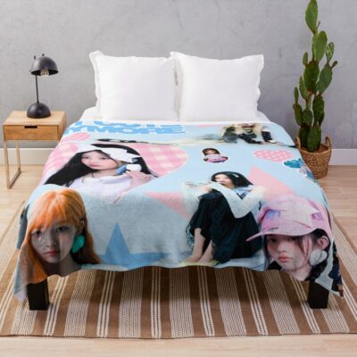 ILLIT Not Cute Anymore Throw Blanket