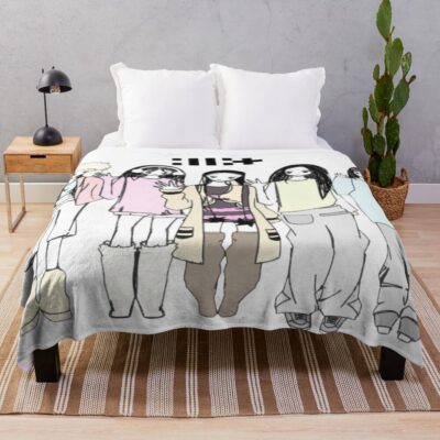 ILLIT Bomb Do The Dance Throw Blanket