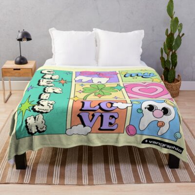 Cherish My Love ILLIT Throw Blanket