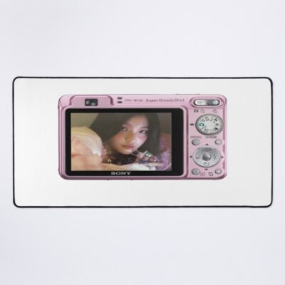 ILLIT Iroha Pink Digicam Film Photo Mouse Pad
