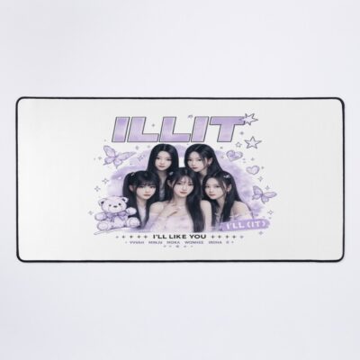 ILLIT I Ll Like You Mouse Pad