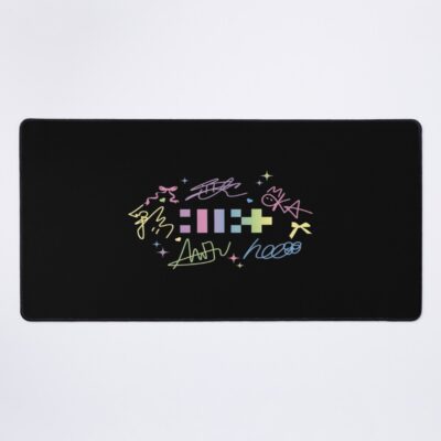 ILLIT Signed Logo  Mouse Pad