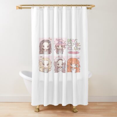 ILLIT Not Cute Anymore Club Shower Curtain