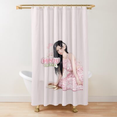 Minju Of ILLIT Kpop Shower Curtain
