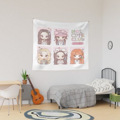 ILLIT Cute Not Cute Anymore Club Tapestry