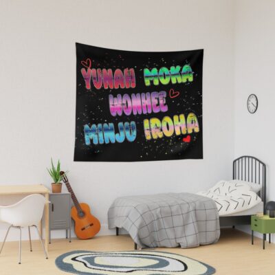 ILLIT Members Name Design Tapestry