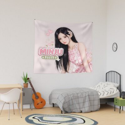Minju Of Ilit Kpop Tapestry