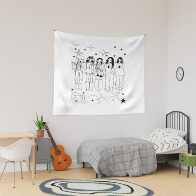ILLIT Bomb Do The Dance  Cute Tapestry