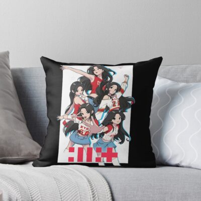 ILLIT Baseball Club Hot Design Throw Pillow