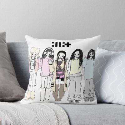 ILLIT Bomb Do The Dance Hot Throw Pillow