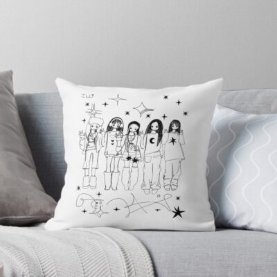 ILLIT Bomb Do The Dance New Throw Pillow