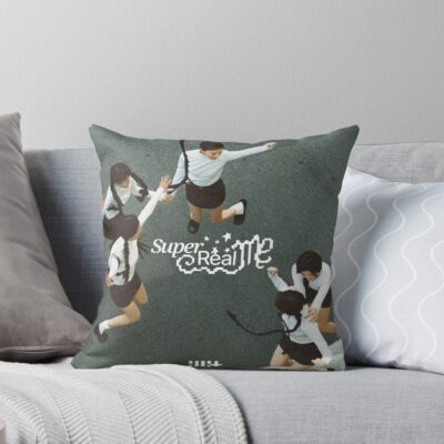ILLIT Super Real Me Magnetic Throw Pillow