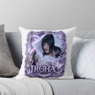 Cool ILLIT Iroha Dancer Kpop Merch Throw Pillow